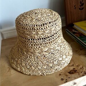 Lack Of Color Inca Bucket Straw Hat Size Medium
